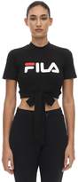 Thumbnail for your product : Fila Urban Logo Stretch Cotton Top W/ Drawstring