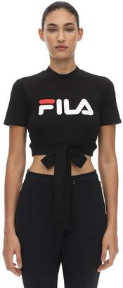 Fila Urban Logo Stretch Cotton Top W/ Drawstring