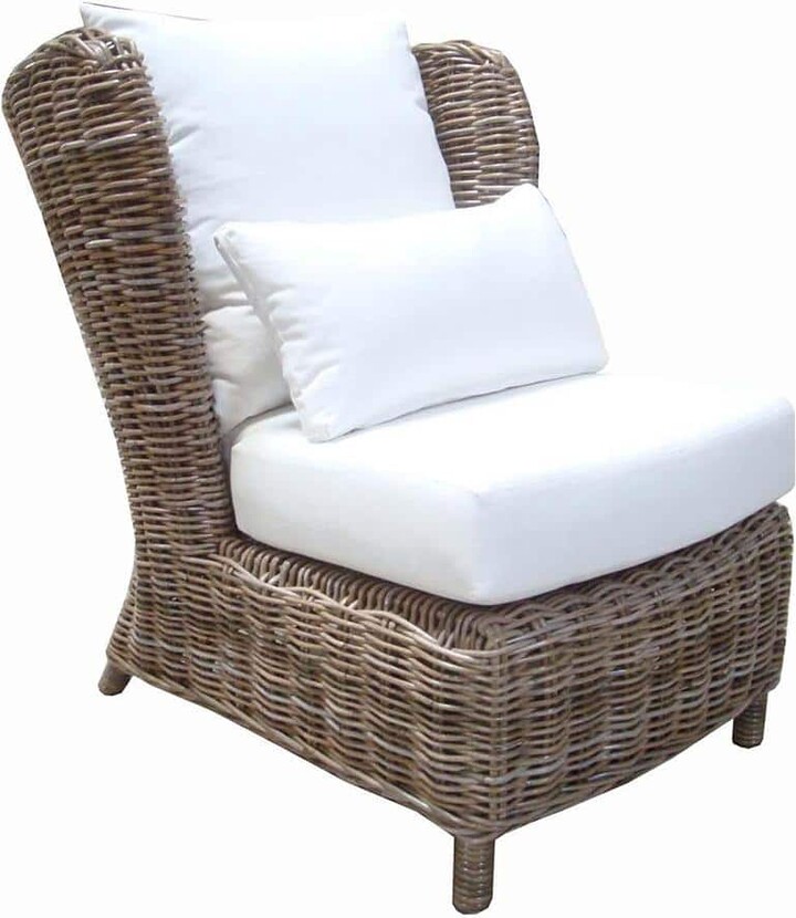 Padmas Plantation Majorca Kubu Grey Lounge Chair