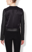 Thumbnail for your product : J Brand Lee Leather Collarless Jacket