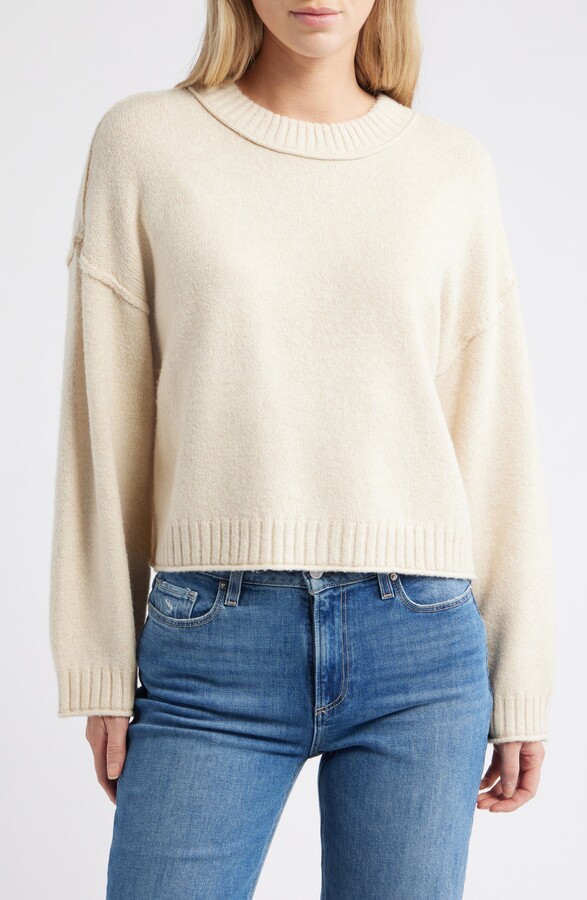 CITY BLUES Crop Sweater