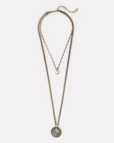 Thumbnail for your product : Alexander McQueen Signature Long Layered Chain Necklace
