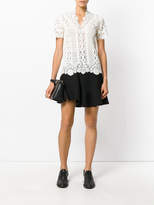 Thumbnail for your product : Ermanno Scervino cut out lace blouse