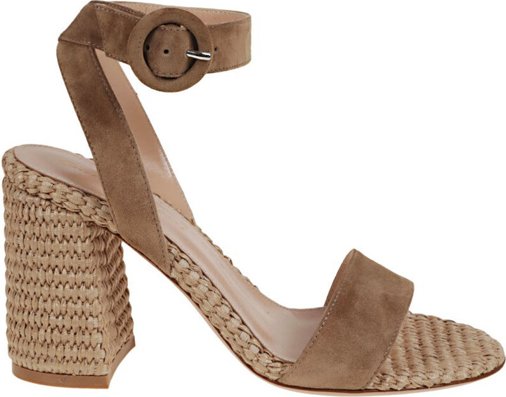Gianvito Rossi Suede Sandal