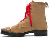 Thumbnail for your product : Alexander Wang Lyndon Suede Boot in Clay | FWRD