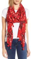 Thumbnail for your product : Rebecca Minkoff Vertical Paisley Oblong Scarf