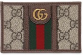 Thumbnail for your product : Gucci Ophidia Gg Canvas & Leather Card Holder
