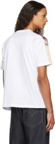 Thumbnail for your product : Junya Watanabe White Knit Detail T-Shirt