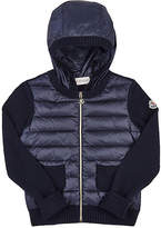 Thumbnail for your product : Moncler Kids' Sweater-Sleeve Zip-Front Cardigan