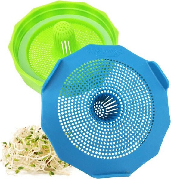 MASONTOPS Masontops2pkBeanScreenSproutingLid