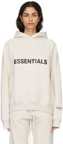 Thumbnail for your product : Essentials Grey Pullover Logo Hoodie