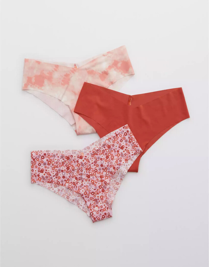 aerie No Show Cheeky Underwear 3Pack ShopStyle Teen Girls' Intimates