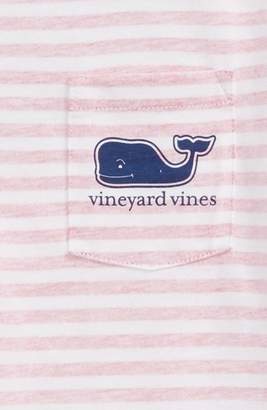 Vineyard Vines Stripe Whale Pocket Tee