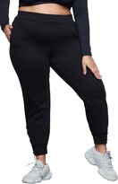Thumbnail for your product : Good American Laced Leg Jogger Pants