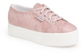 Thumbnail for your product : Superga Calf Hair Lace Up Sneaker (Women)