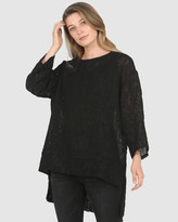 Thumbnail for your product : Faye Black Label - Women's Black Workwear Tops - Alison Top - Size One Size, 10 at The Iconic