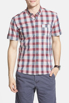 Thumbnail for your product : 7 Diamonds 'Waterloo Sunset' Short Sleeve Plaid Woven Shirt