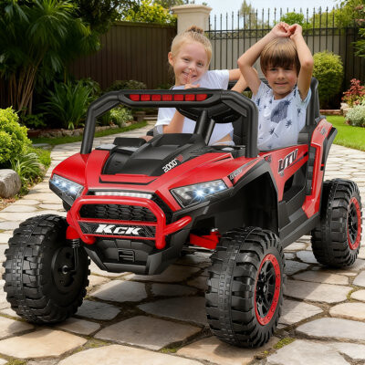 Homdox 24 Volt 2 Seater All-Terrain Vehicles Battery Powered Ride On Toy With Remote Control