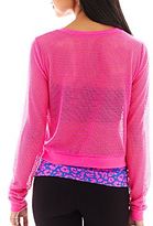 Thumbnail for your product : JCPenney City Streets Mesh Sweatshirt