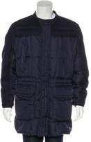 Thumbnail for your product : Moncler Mixed-Media Arvier Down Coat