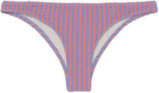 Solid & Striped 'The Paloma' stripe seersucker bikini bottoms