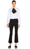 Thumbnail for your product : Isa Arfen Taffeta Bow & Tie Sleeve Top