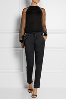 Thumbnail for your product : Jason Wu Lace-paneled cashmere and silk-blend sweater