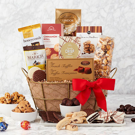 Hickory Farms Decadent Delights Chocolate Gift Basket Set