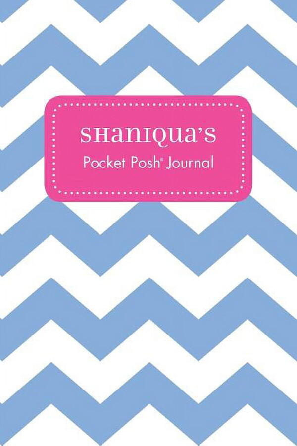 Shaniqua's Pocket Posh Journal, Chevron (Paperback)