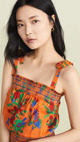 Thumbnail for your product : Tory Burch Printed Smocked Dress