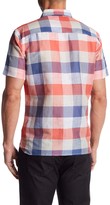 Thumbnail for your product : Perry Ellis Plaid Short Sleeve Regular Fit Shirt