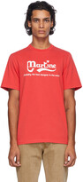 Thumbnail for your product : Martine Rose Red 'Probably The Best' T-Shirt