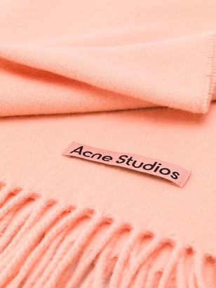 Acne Studios Canada New fringed scarf
