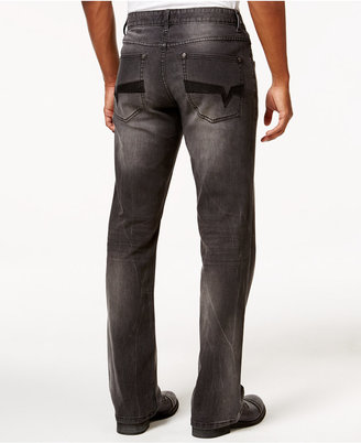 INC International Concepts Men's Gray Wash Stretch-Denim Jeans, Only at Macy's