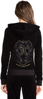 Thumbnail for your product : Juicy Couture Paisley Velour Hoodie
