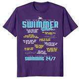 Thumbnail for your product : You Know You're A Swimmer When Funny Swim T Shirt