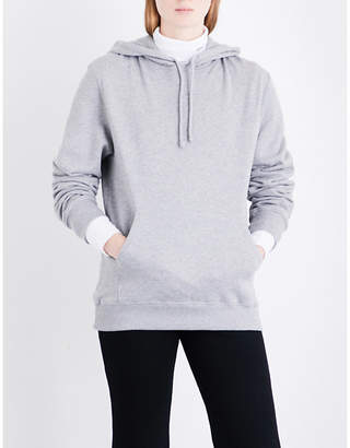 Calvin Klein Patch appliquÃ© cotton-jersey hoody