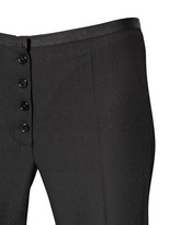 Thumbnail for your product : Ann Demeulemeester Viscose Crepe Capri Trousers