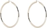 Thumbnail for your product : Fallon Diamond Edge Hoops-Colorless