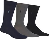 Thumbnail for your product : Polo Ralph Lauren Assorted 3-Pack Supersoft Socks