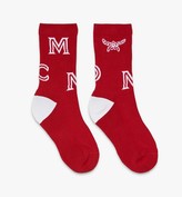 Thumbnail for your product : MCM Monogram Print Cotton Socks