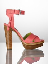 Thumbnail for your product : Ralph Lauren Collection Nappa Gerine Sandal