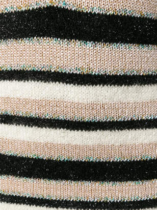 Lanvin striped knit dress