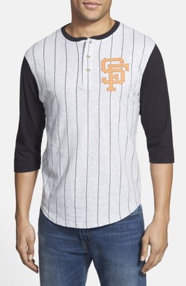 Red Jacket Men's 'San Francisco Giants - Double Play' Jersey Henley