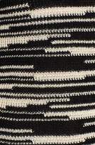Thumbnail for your product : Eileen Fisher Stripe Organic Linen & Cotton Sweater