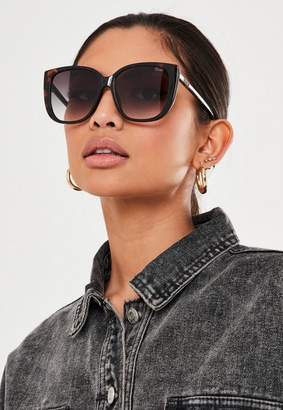 Missguided Quay X Chrissy Taupe Ever After Sunglasses