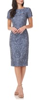 Thumbnail for your product : JS Collections Floral Embroidered Cocktail Dress