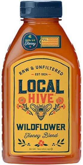 Local Hive Honey Local Hive Wildflower Blend Raw & Unfiltered Honey