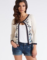Thumbnail for your product : Yumi Cream Willow Cardigan