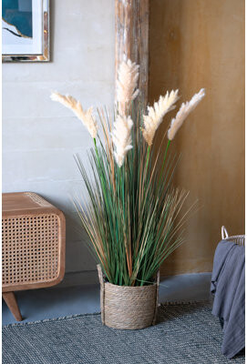 A&B Home Faux Pampas Grass Plant - 14\